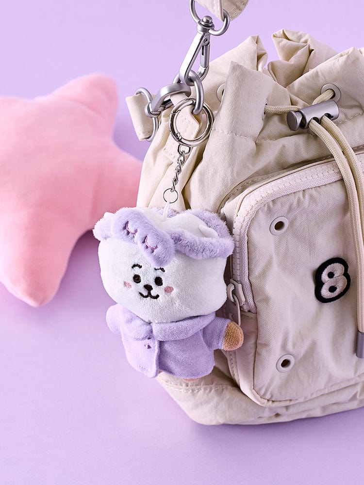 BT21 NEW BASIC RJ Pajama Flush Keyring