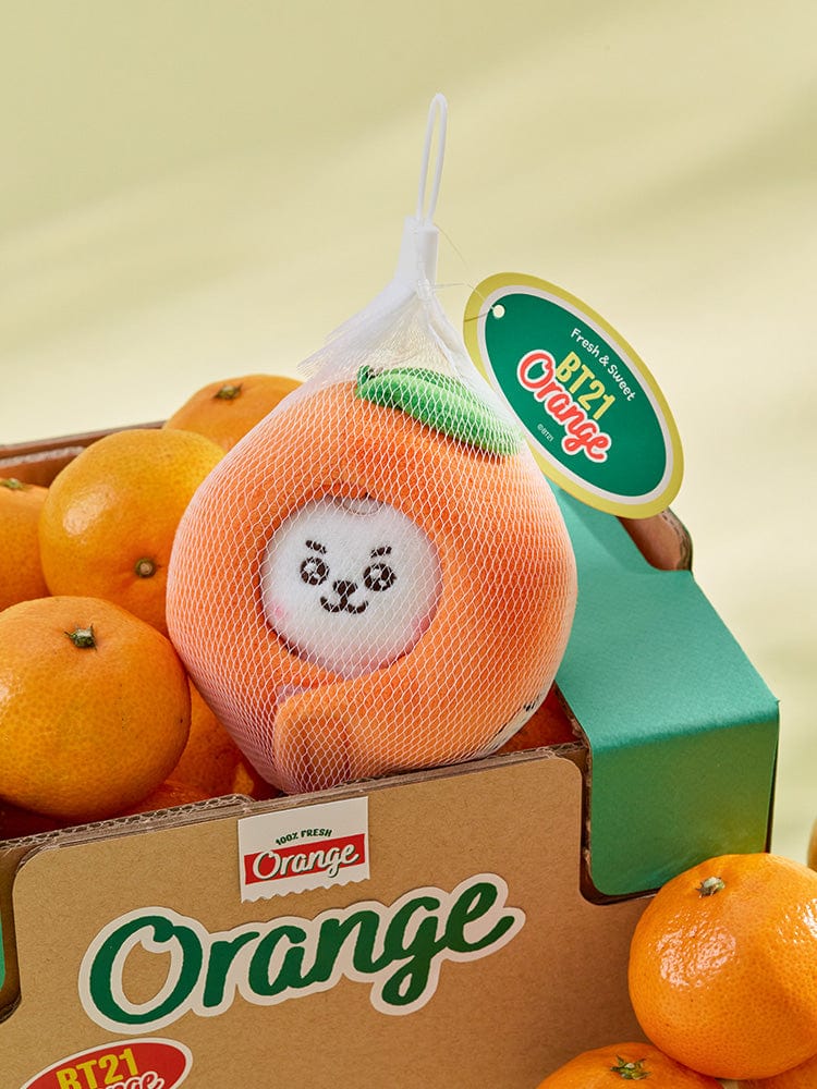 BT21 RJ Baby Orange Party Doll Key Ring