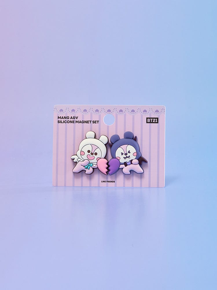 BT21 MANG ANGEL AND VILLAIN SILICON MAGNET SET (2 pieces)