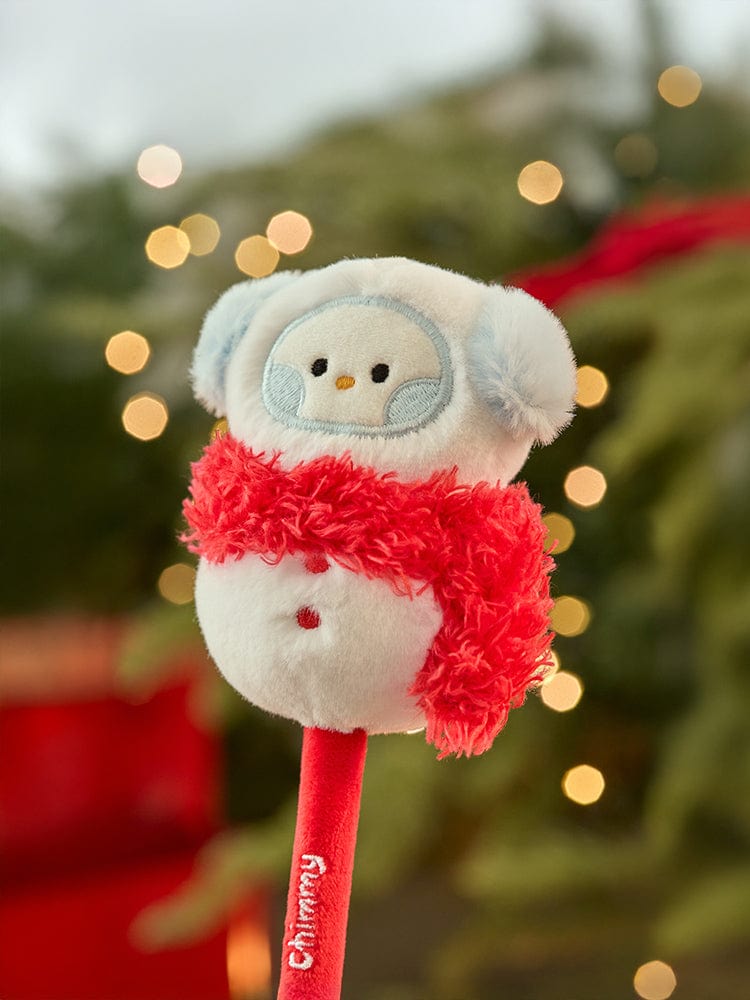BT21 CHIMMY Mini Mini Pretty Holiday Snowman Doll Gel Pen