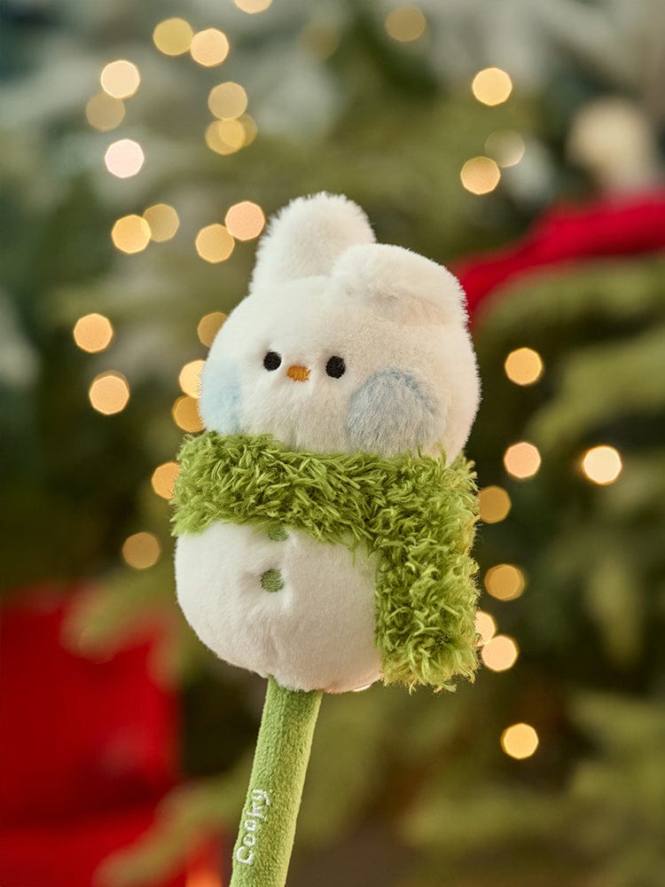 BT21 COOKY Mini Mini Pretty Holiday Snowman Doll Gel Pen