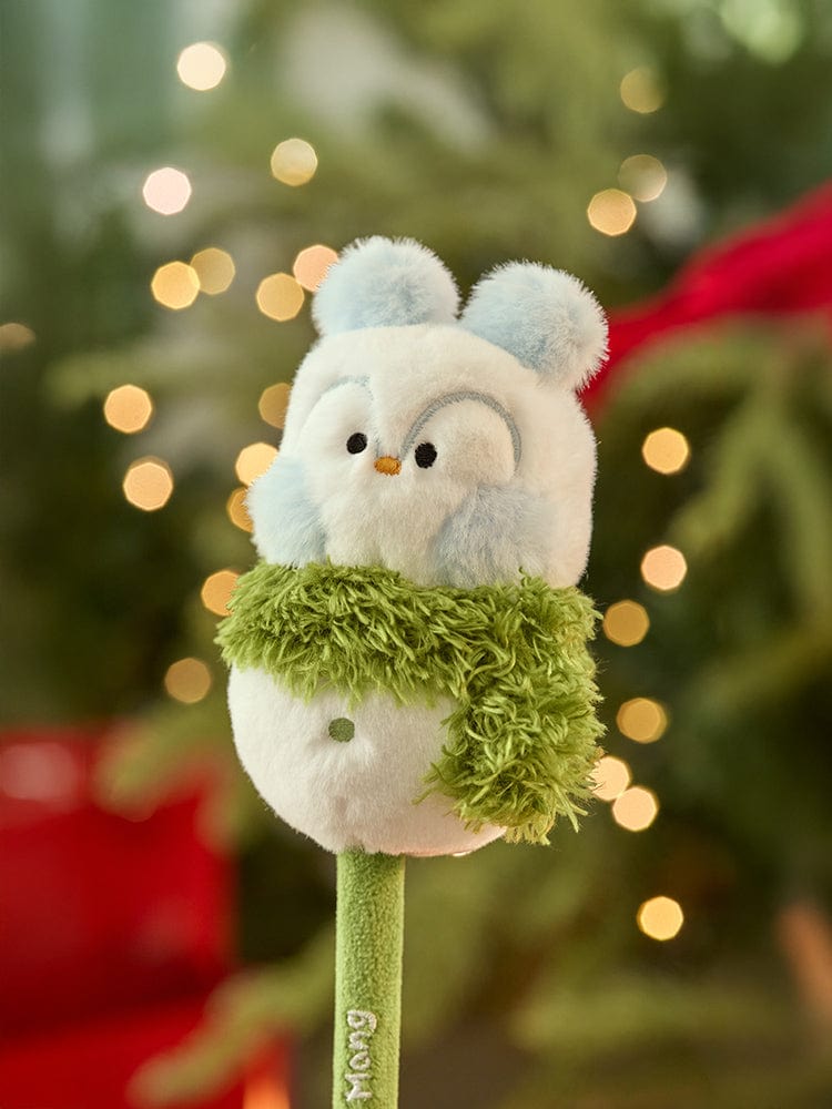 BT21 MANG Mini Mini Pretty Holiday Snowman Doll Gel Pen