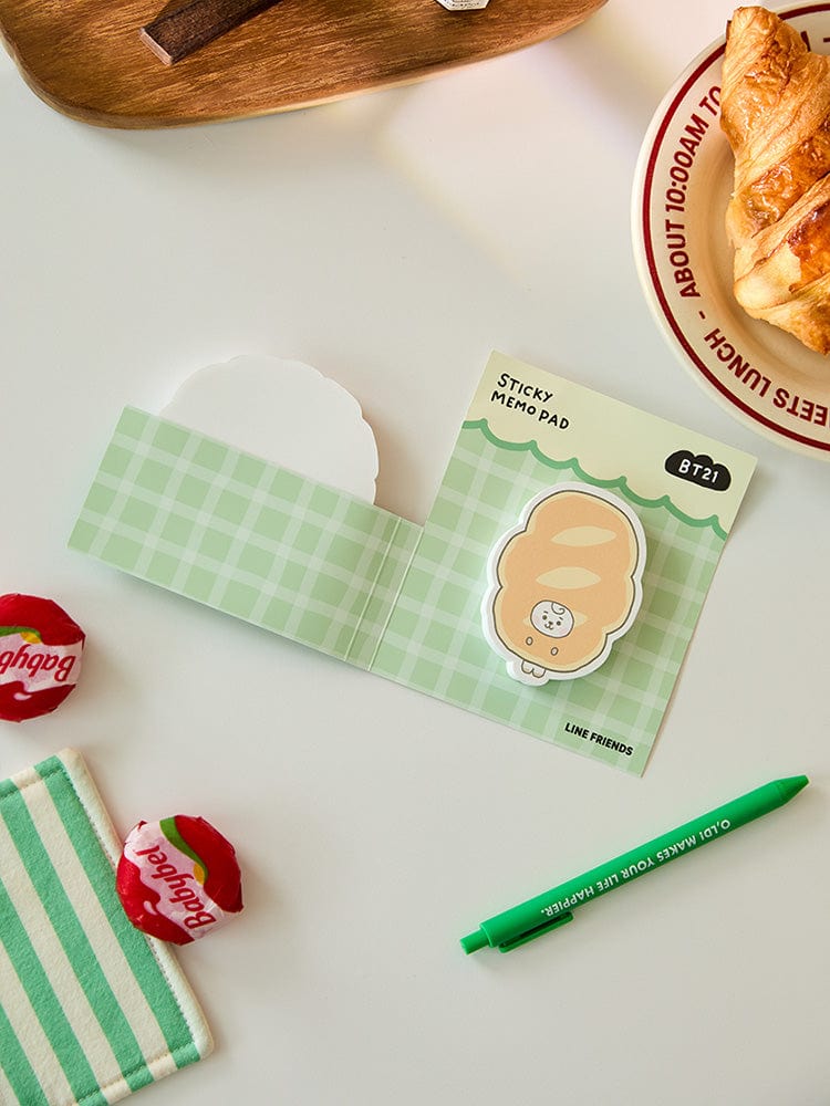 BT21 RJ Baby Bakery Sticky Memo Pad