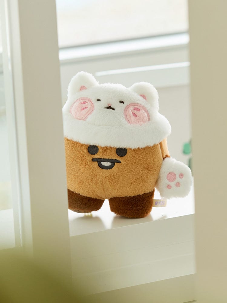 BT21 BABY Fluffy Costume Closet Cat Bucket Hat Set