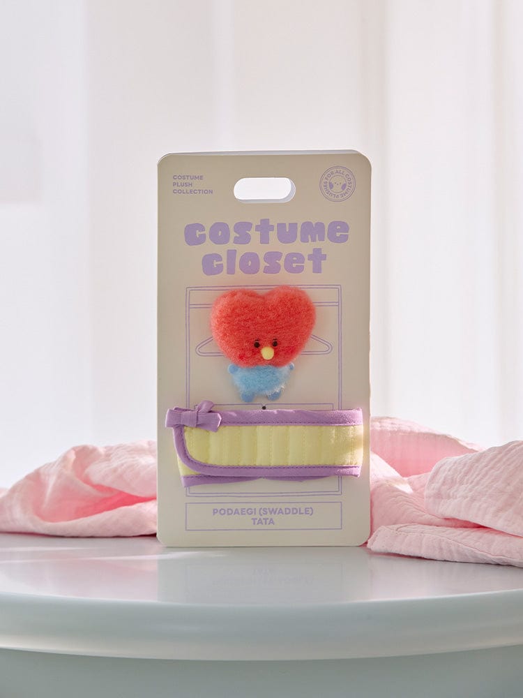 BT21 TATA Baby Newborn Season 2 Doll & Baby's Costume Closet Set