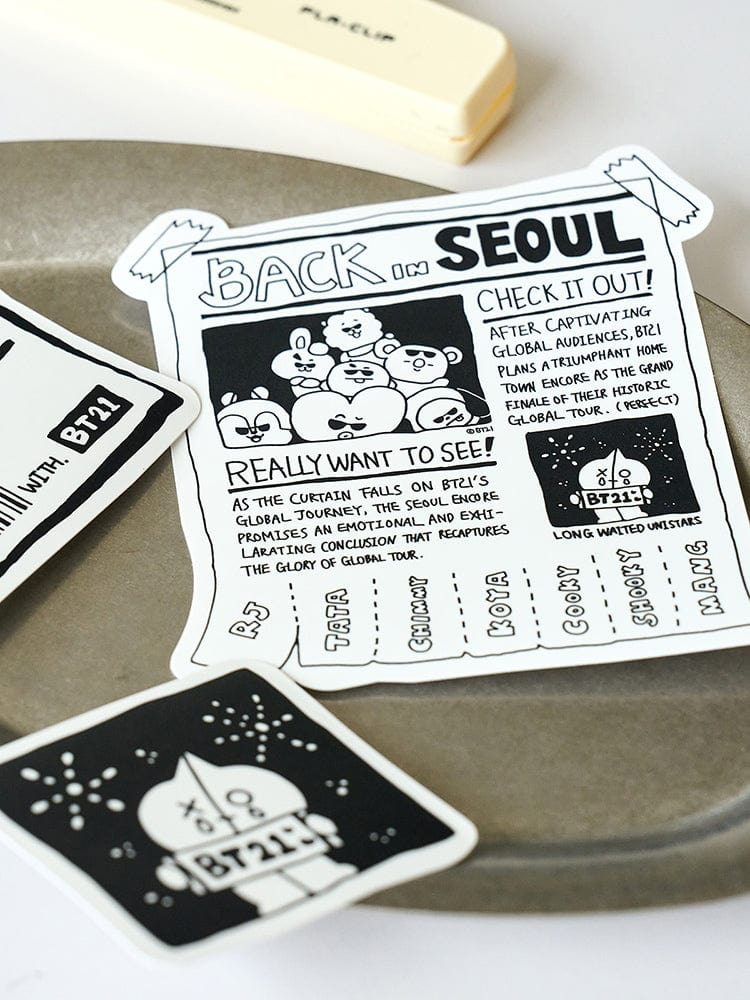 BT21 CITY EDITION Sticker - Seoul