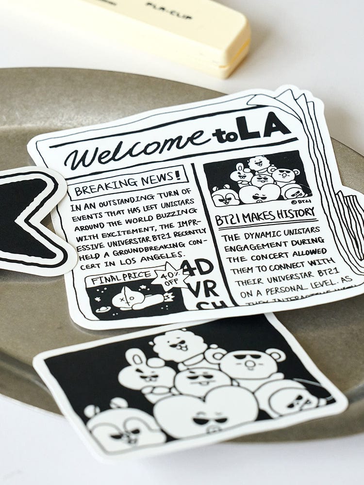 BT21 CITY EDITION Sticker - LA