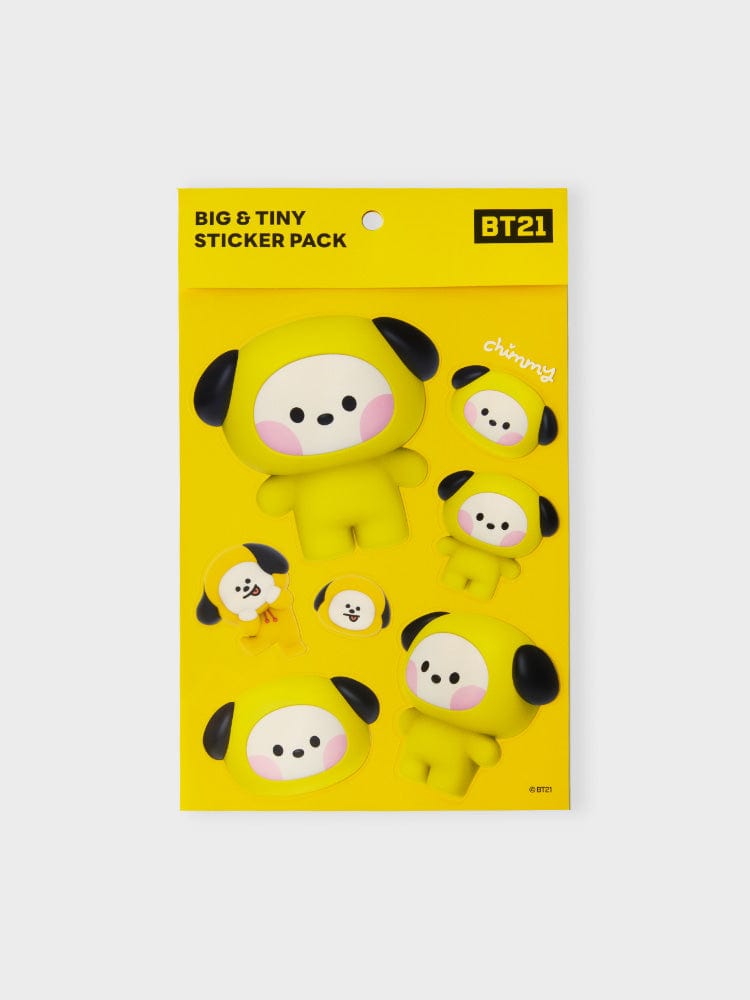 BT21 CHIMMY Big & Tiny Removable Sticker