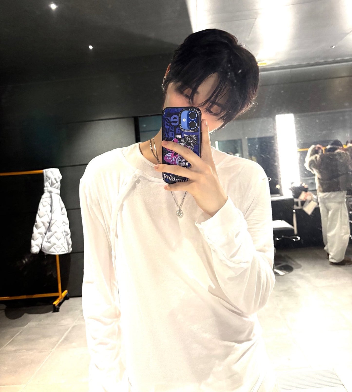 Layered Long Sleeve (White)