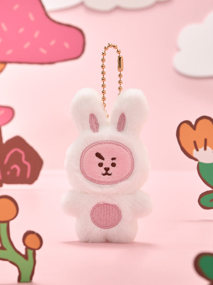 BT21 K-Rabbit Flat Doll Key Ring