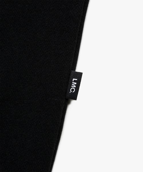 LMC PLAID APPLIQUE SWEATSHIRT black