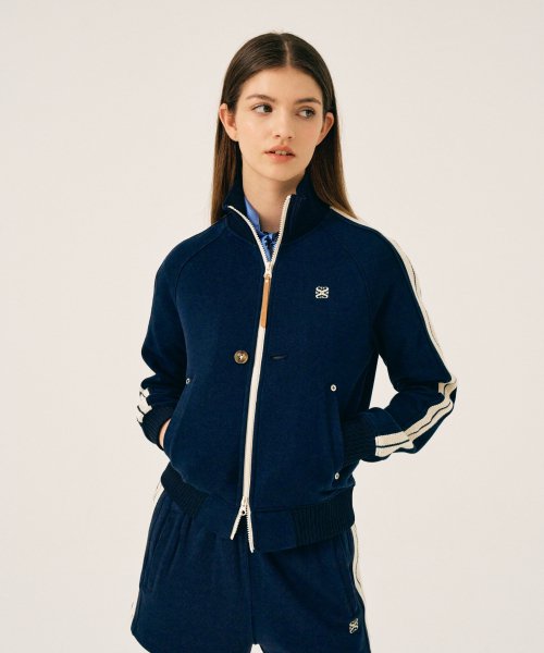 Lawton All Day Track Zip-up Jacket Classic Navy
