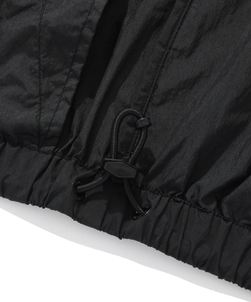 Lightweight Color Block Windbreaker Black