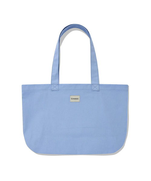 Fresh Serif Logo Canvas Bag Blue