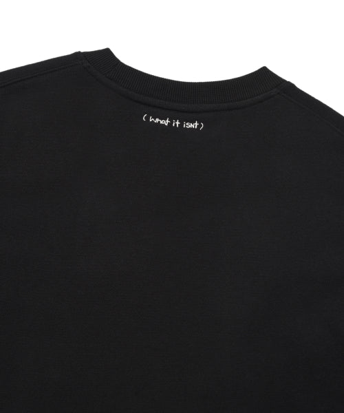 Basic logo Wappen sweatshirt black