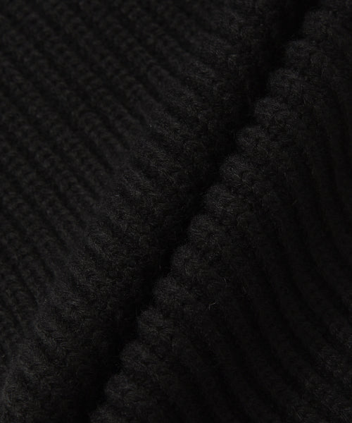 Basic Knitwear muffler black