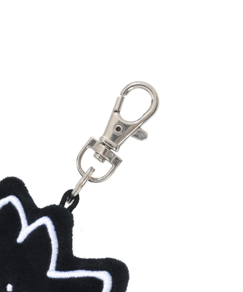 Small key key ring black