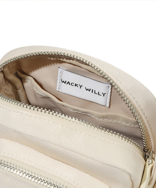 Lily Cargo Mini Cross Bag Ivory