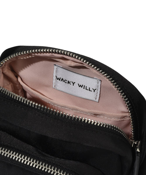 Lily Cargo Mini Cross Bag Black