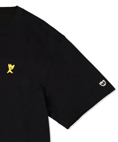 Signature Kiki Wappen Short Sleeve T-Shirt Black