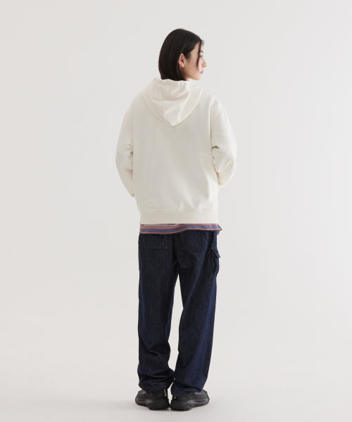 ARCH LOGO ZIP-UP HOODIE