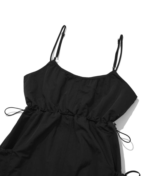 Women's Nylon Bustier Dress Black