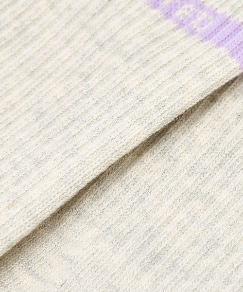그래픽 롱삭스 - 멜란지 베이지