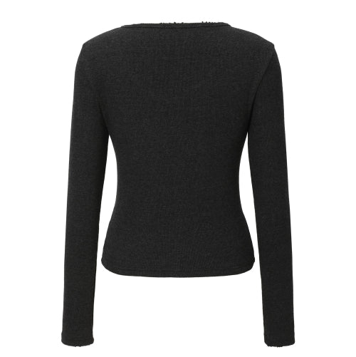 Damage Stud T-shirt (charcoal)