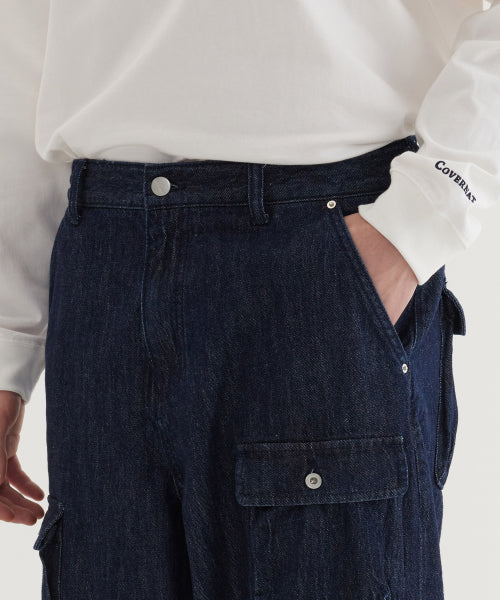 SEMI WIDE-FIT UTILITY POCKET PANTS
