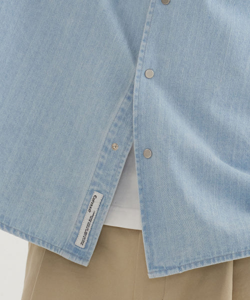 ARCH LOGO DENIM SHIRT