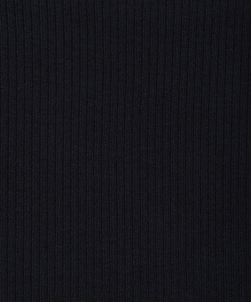 Women's Colored Knitwear Bustier Navy