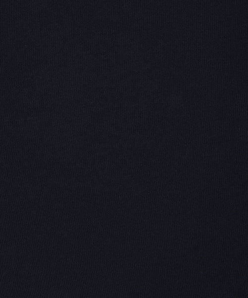 Women's Typography Half Zip-Up Short Sleeve Dark Navy