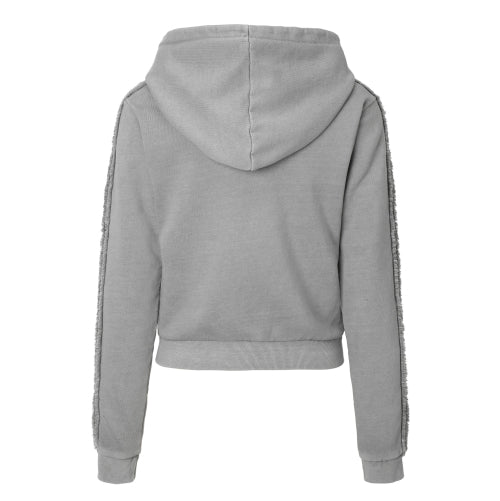 Pigment Hood Zip-up (light gray)