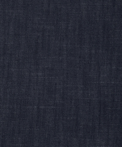 Easy denim short-sleeved shirt blue