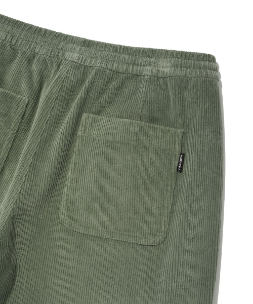 Corduroy String Shorts Green