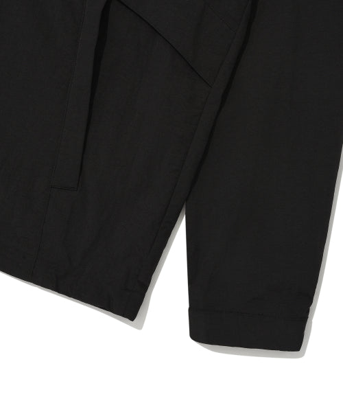 Nylon Hooded Anorak Black