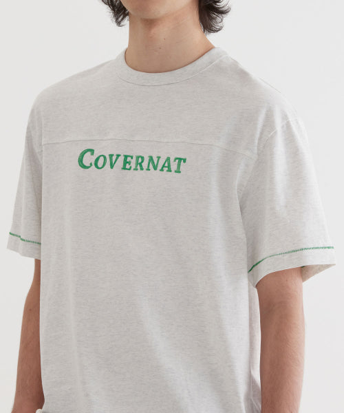 PAINTING GRAPHIC CUT LINE T-SHIRT