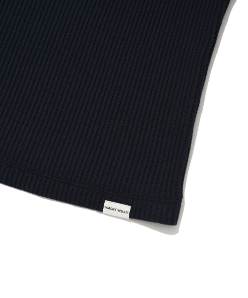 Women's Colorless Sleeveless Dark Navy