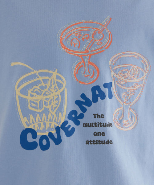 KITSCH COCKTAIL GRAPHIC T-SHIRT