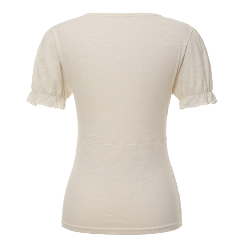 Puff Slub T-shirt (ivory)