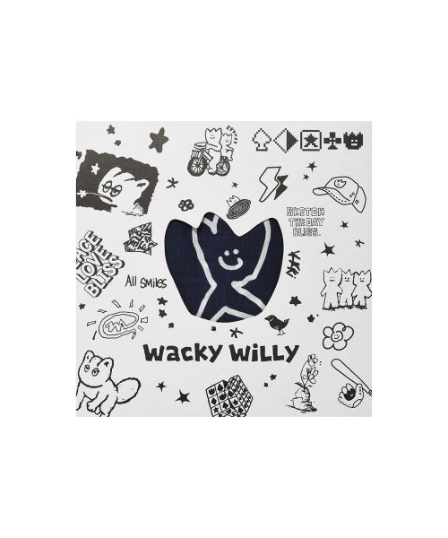 Paisley Bandana Navy