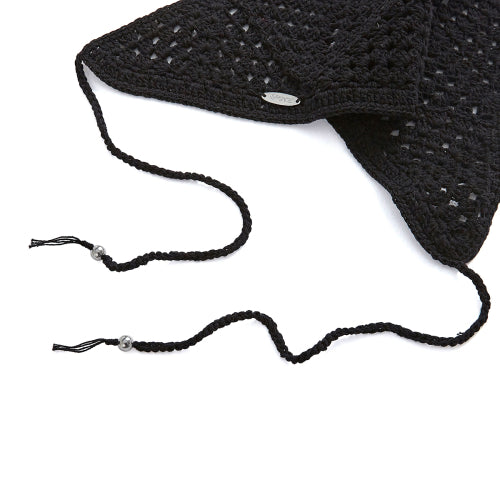 Knitwear Hair Scarf Black FLOTFA2S22
