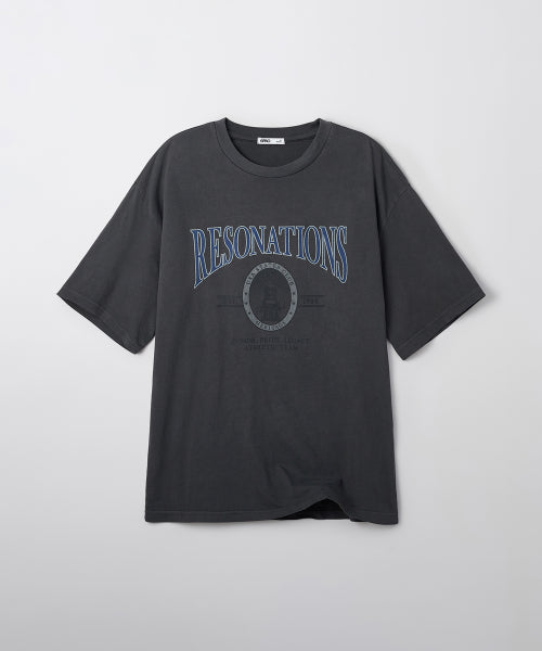 RESONATION Pigment Short-sleeved T-shirt_SPRPF38C60