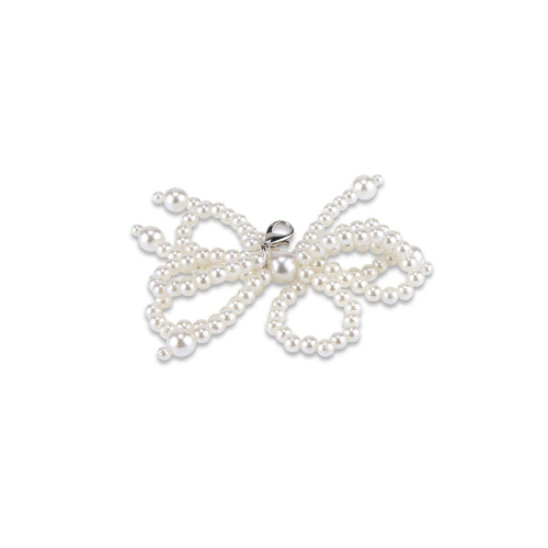 Pearl Flower Ribbon Shoes FLOTFA3A11