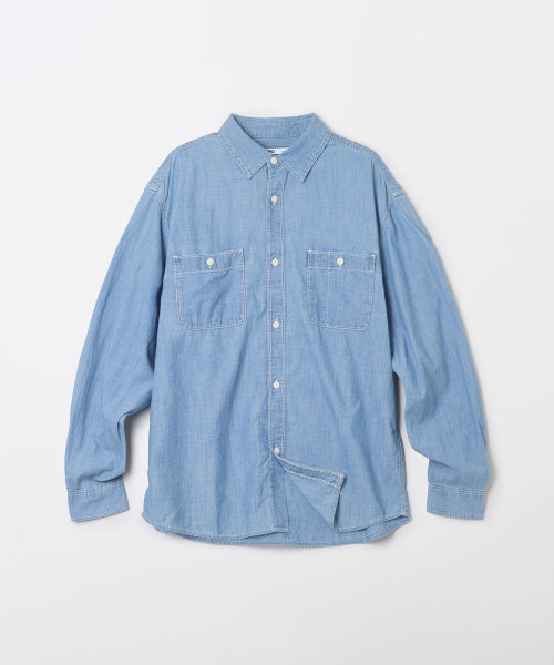 Shambray Regular Fit Shirt_SPYJF49C02