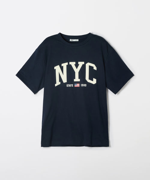 NYC Graphic Short-sleeved T-shirt_SPRPF38C61