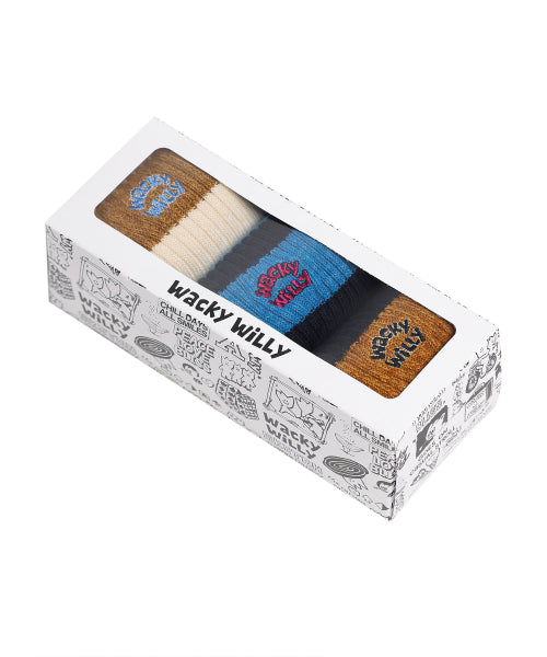 typo color socks 3PACK