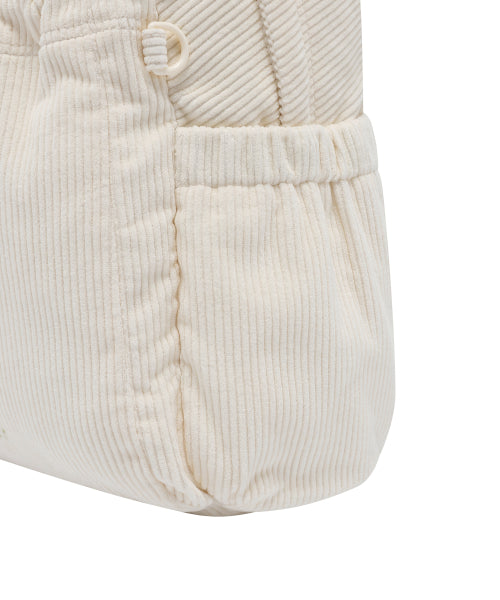 Women's Lily Wappen Corduroy Backpack Ivory