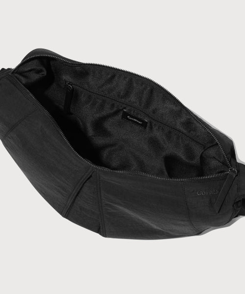 Flow Nylon Hobo Crossbody Bag