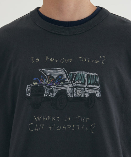 VINTAGE CAR DRAWING T-SHIRT